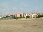  les Colonnes de Circe, vue depuis la plage